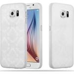 Weiße Cadorabo Samsung Galaxy S6 Cases Art: Hard Cases aus Kunststoff 