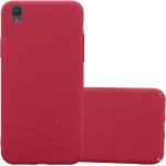Rote Cadorabo Sony Xperia L1 Cases Art: Hard Cases aus Silikon 