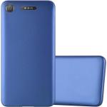 Blaue Cadorabo Sony Xperia XZ1 Cases aus Silikon 