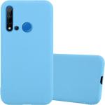 Blaue Huawei Nova Cases aus Silikon 