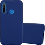 Blaue Huawei Nova Cases aus Silikon 