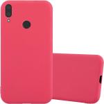 Rote Cadorabo Huawei Y7 Cases 2019 aus Kunststoff 