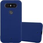 Blaue Cadorabo LG Q8 Cases aus Kunststoff 