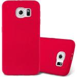 Rote Samsung Galaxy S6 Cases Matt aus Silikon 