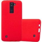 Rote LG K8 Cases Matt aus Silikon 