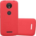 Rote Moto C Cases Matt aus Silikon 