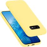 Gelbe Cadorabo Samsung Galaxy S10e Cases aus Silikon 