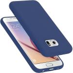 Blaue Cadorabo Samsung Galaxy S6 Cases aus Silikon 