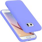 Violette Cadorabo Samsung Galaxy S6 Cases aus Silikon 