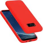 Rote Samsung Galaxy S8 Cases aus Silikon 
