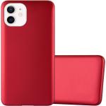 Rote iPhone 12 Hüllen Matt aus Silikon mini 