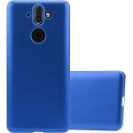 Blaue Nokia 8 Cases Matt aus Silikon 