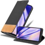 Schwarze Cadorabo Samsung Galaxy A20e Hüllen Art: Flip Cases aus Kunstleder 
