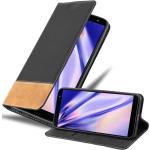 Schwarze Cadorabo Samsung Galaxy J6 Cases 2018 Art: Flip Cases aus Kunstleder 