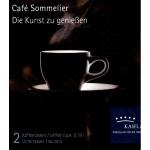 Weiße KAHLA Café Sommelier Kaffeetassen aus Porzellan 4-teilig 