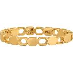 Reduzierte Goldene Cai Jewels Goldringe aus Gold für Damen Größe 50 