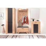Graue MCA furniture Garderoben Sets & Kompaktgarderoben aus Melamin Breite 50-100cm, Höhe 150-200cm, Tiefe 0-50cm 
