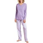 Reduzierte Calida Pyjamas lang aus Baumwolle für Damen Größe XL 