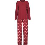 Rote Pyjamas lang aus Baumwolle für Herren Größe S 