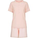 Rosa Maritime Pyjamas kurz aus Baumwolle für Damen Größe XS 
