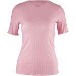Pinke Kurzärmelige Calida Rippshirts für Damen Größe S 
