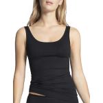 Reduzierte Schwarze Calida Rundhals-Ausschnitt Damenträgerhemden & Damenachselhemden aus Jersey Größe M 