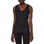 Reduzierte Schwarze Calida V-Ausschnitt Damenträgerhemden & Damenachselhemden aus Jersey Größe XL 
