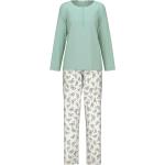 Blaue Calida Damenschlafanzüge & Damenpyjamas aus Baumwolle Größe L 
