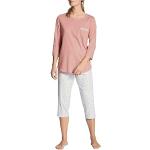 Reduzierte Rosa Calida Damenschlafanzüge & Damenpyjamas aus Baumwolle Größe XL 