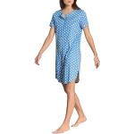 Reduzierte Blaue Calida Damennachthemden aus Baumwolle Größe XL 