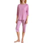 Reduzierte Pinke Calida Damenschlafanzüge & Damenpyjamas aus Baumwolle Größe S 