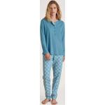 Blaue Calida Damenschlafanzüge & Damenpyjamas Größe L 