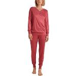 Reduzierte Rote Calida Damenschlafanzüge & Damenpyjamas aus Spitze Größe S 