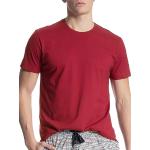 Reduzierte Rote Kurzärmelige Calida Rundhals-Ausschnitt T-Shirts aus Baumwolle für Herren Übergrößen 