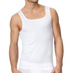 Weiße Calida Herrenunterhemden aus Baumwolle maschinenwaschbar Größe XXL 