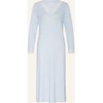 Hellblaue Elegante Calida Damennachthemden aus Jersey Größe M 