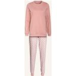 Rosa Calida Pyjamas lang aus Baumwolle für Damen Größe XL 