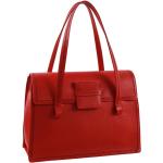 Rote Vintage Plinio Visonà Lederhandtaschen aus Leder für Damen 