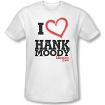 Californication - Herren I Heart Hank Moody T-Shirt in Weiß, XX-Large, White
