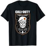 Schwarze Call of Duty T-Shirts für Herren Größe S 