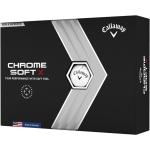 Callaway Chrome Soft X Golfbälle, white