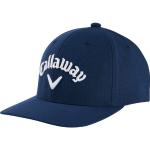 Marineblaue Callaway Snapback-Caps mit Klettverschluss aus Polyester für Herren Einheitsgröße 