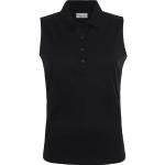 Schwarze Callaway Damenpoloshirts & Damenpolohemden aus Polyester 