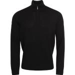 Schwarze Callaway Herrensweatshirts aus Wolle maschinenwaschbar 