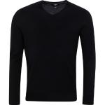 Schwarze Callaway V-Ausschnitt Herrensweatshirts aus Wolle maschinenwaschbar 