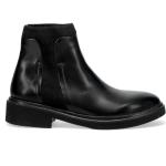 Reduzierte Schwarze Calpierre Ankle Boots & Klassische Stiefeletten aus Leder leicht für Damen Größe 37,5 