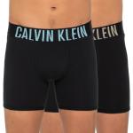Reduzierte Hellblaue Elegante Calvin Klein Boxer-Briefs & Retropants aus Baumwolle enganliegend für Herren Größe S 2-teilig 