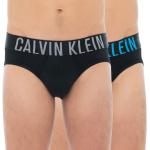 Reduzierte Hellgraue Sexy Calvin Klein Herrenslips & Herrenpanties aus Polyester Größe XL 2-teilig 