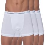 Weiße Calvin Klein Boxer-Briefs & Retropants aus Baumwolle für Herren Größe XL 3-teilig 