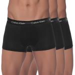 Schwarze Calvin Klein Boxer-Briefs & Retropants aus Baumwolle für Herren Größe XL 3-teilig 